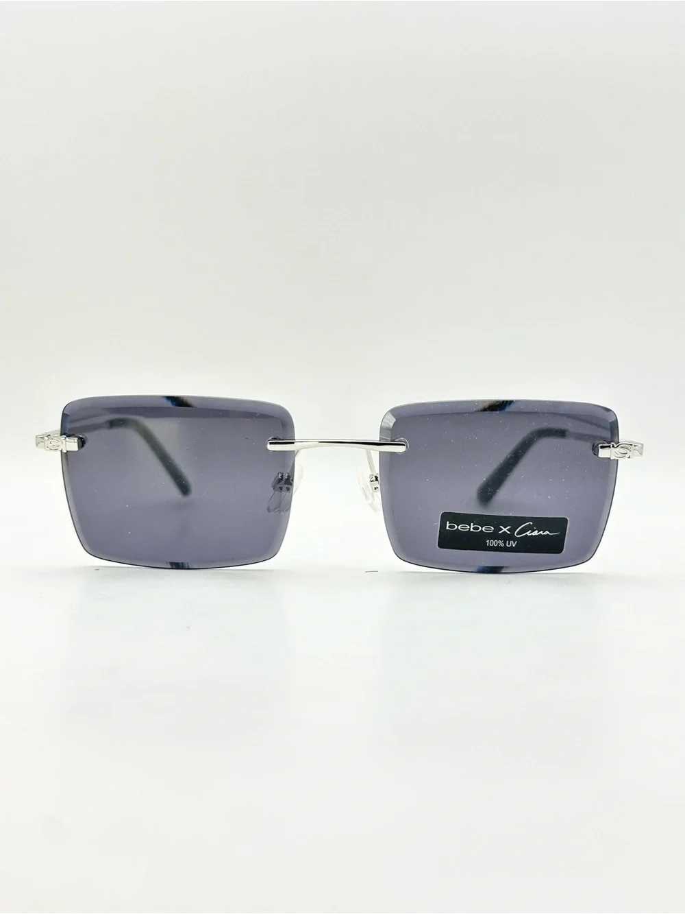 Bebe X Ciara Rimless Sunglasses BB7265 NEW